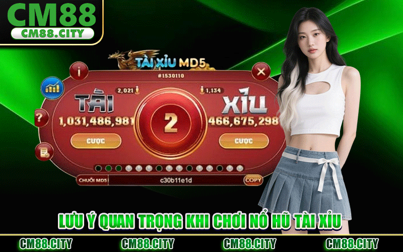 Lưu Ý Quan Trọng Khi Chơi Nổ Hũ Tài Xỉu